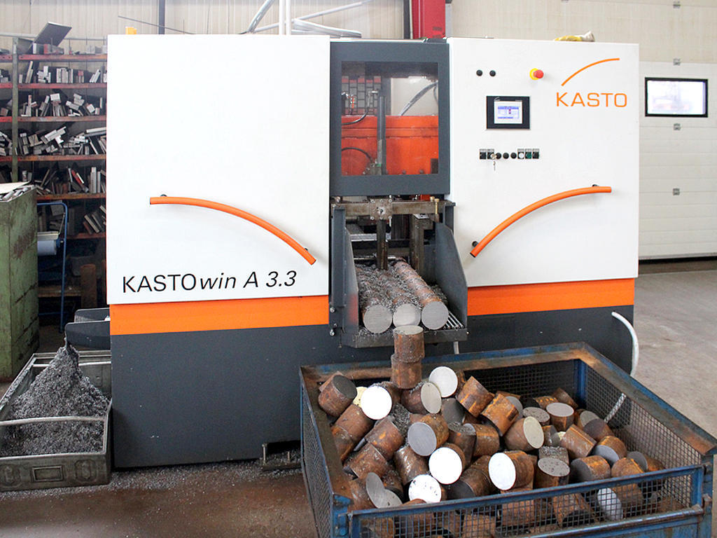 KASTOwin A 3.3 – Sägeautomat Bj.2015- Rohre und Vollmaterial bis Ø 330mm